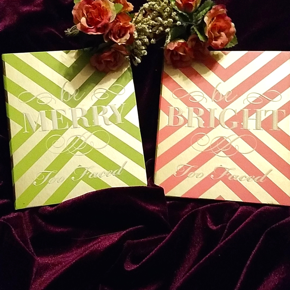 Too Faced Be Merry & Be Bright Eye & Face Palettes